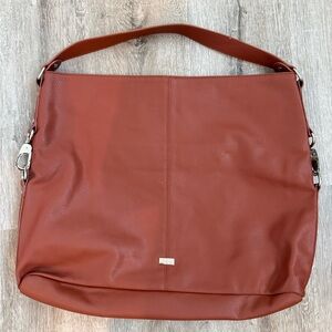 Jewell Cognac Shoulder Bag